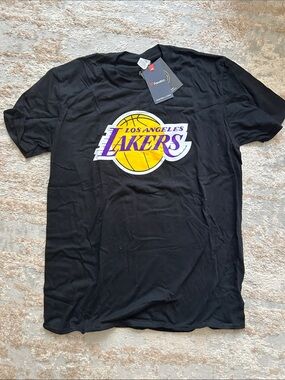 Fanatics Black Los Angeles Lakers Graphic Tee - Size Large